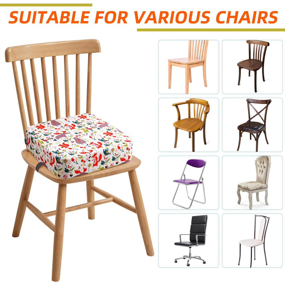 Zicac cushion size 12.6x12.6 inches fits most tables and chairs