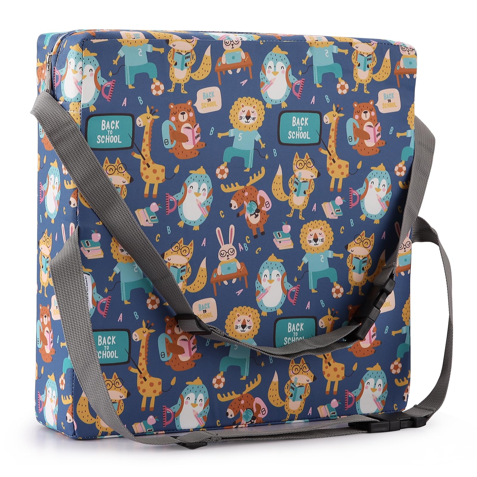 Zicac reinforced cushion booster seat provides comfortable support for kids
