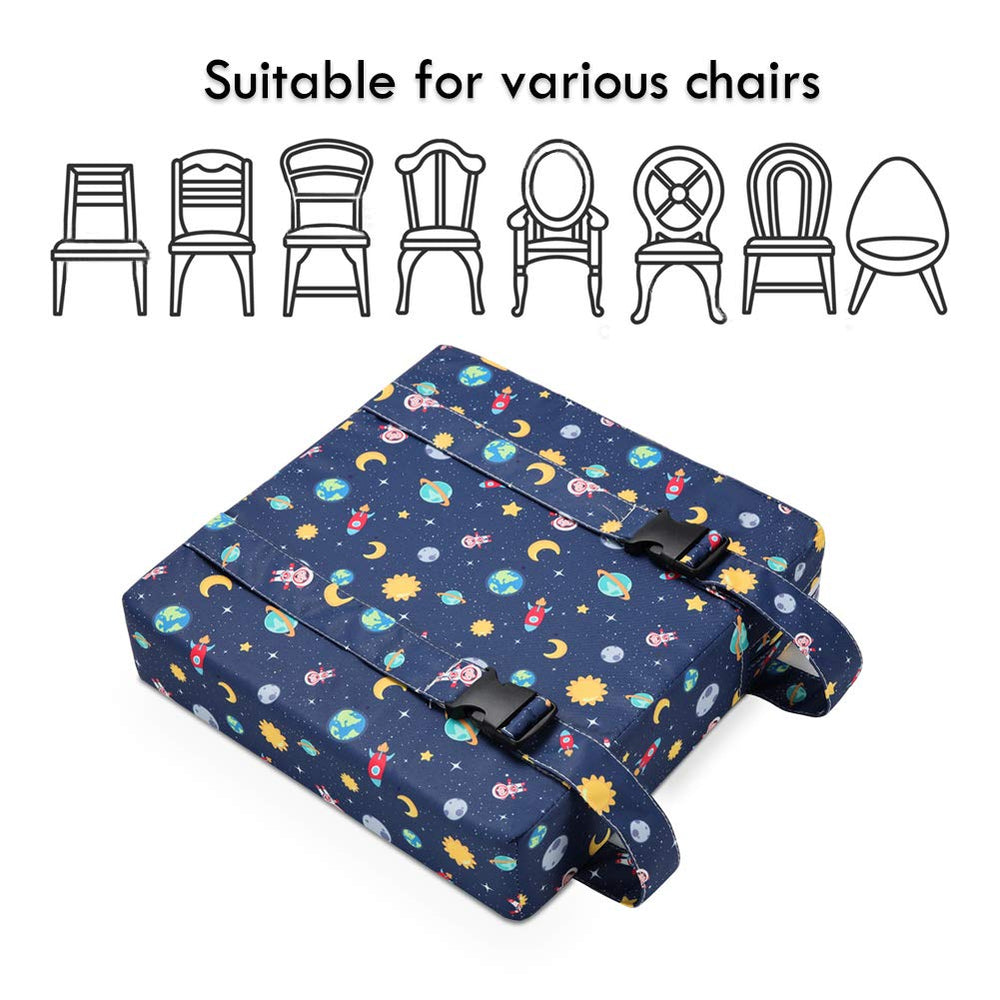 Zicac cushion star-blue belt adjustable 20 to 30 inches fits most chairs
