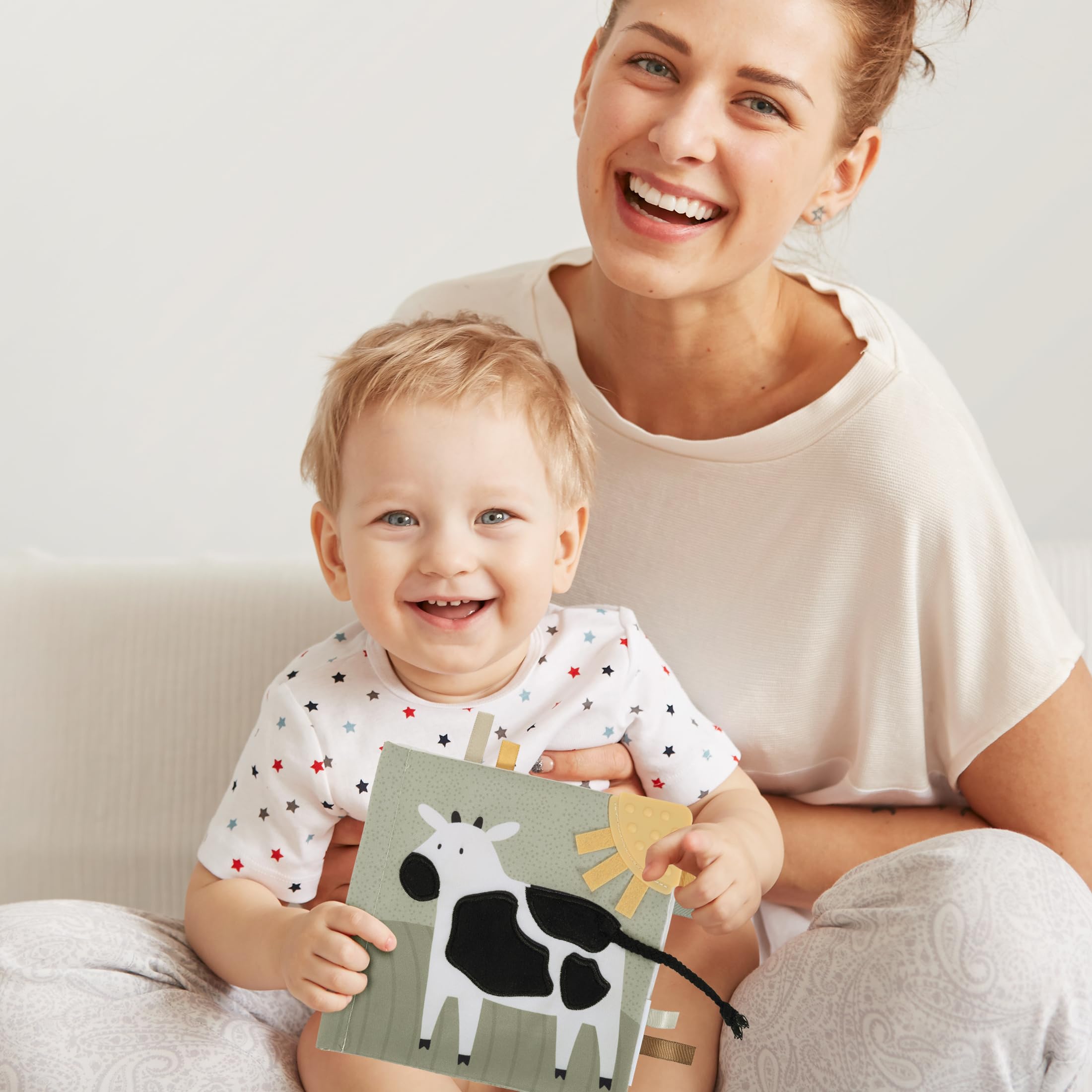 ZICOTO tummy-time friendly design for on-the-go play