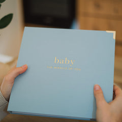 ZICOTO baby memory book ultrasound page preserves pre-birth memories in style
