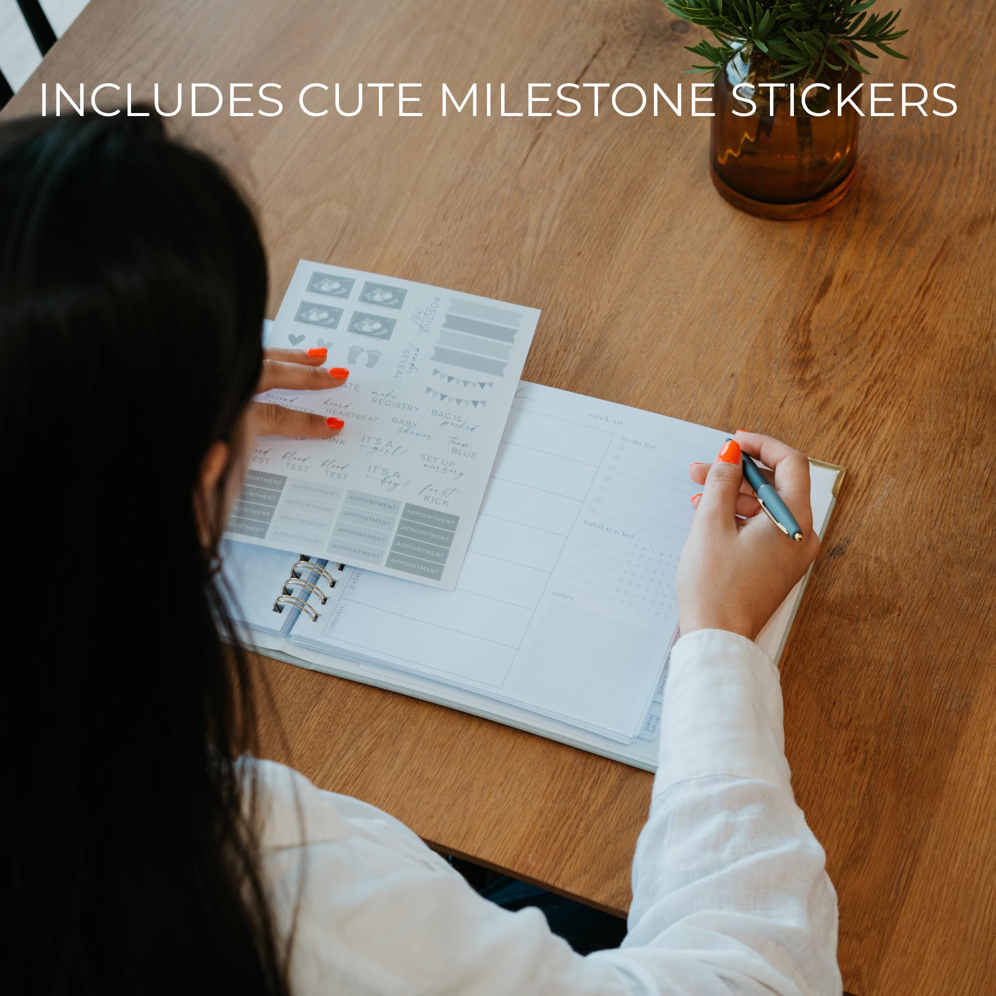 ZICOTO back pocket keepsakes feature stores tiny mementos and ultrasound cards.