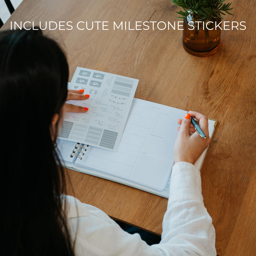 ZICOTO back pocket keepsakes feature stores tiny mementos and ultrasound cards.