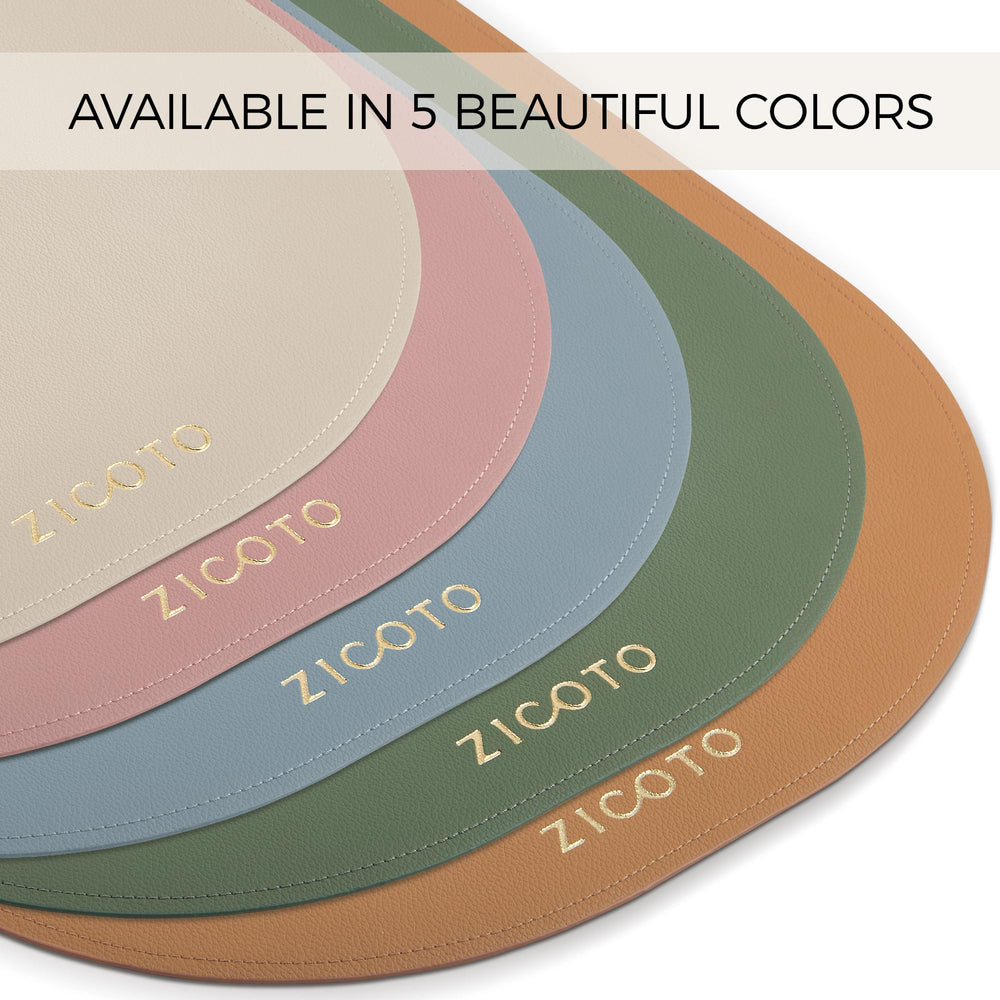 ZICOTO 16x30 inch changing mat size for comfortable diaper changes