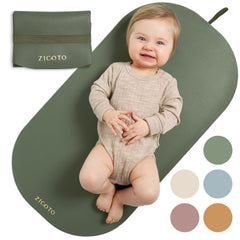 ZICOTO changing mat folded in a diaper bag for travel convenience