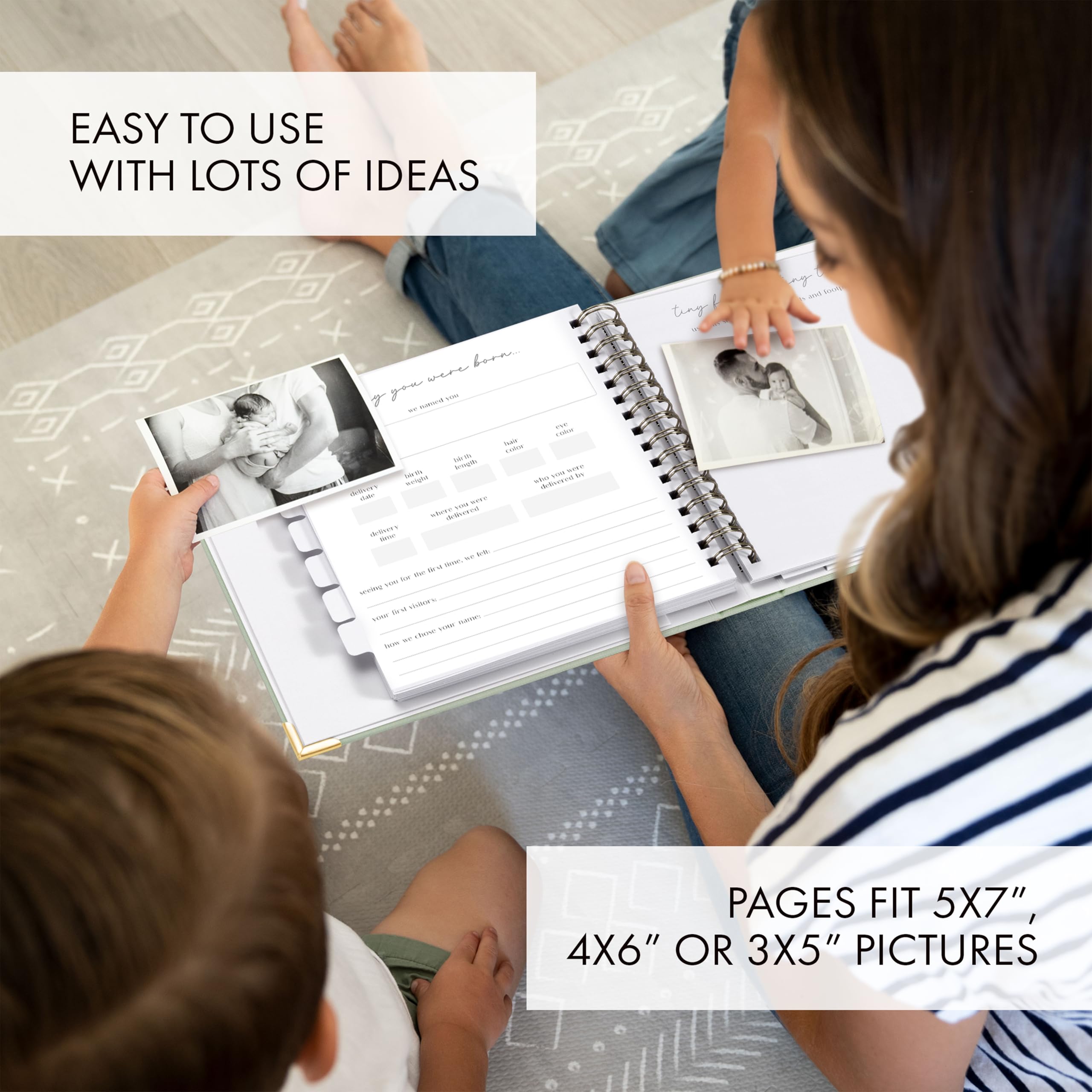 ZICOTO dream-vision board for baby encourages hopeful imagery and future plans.