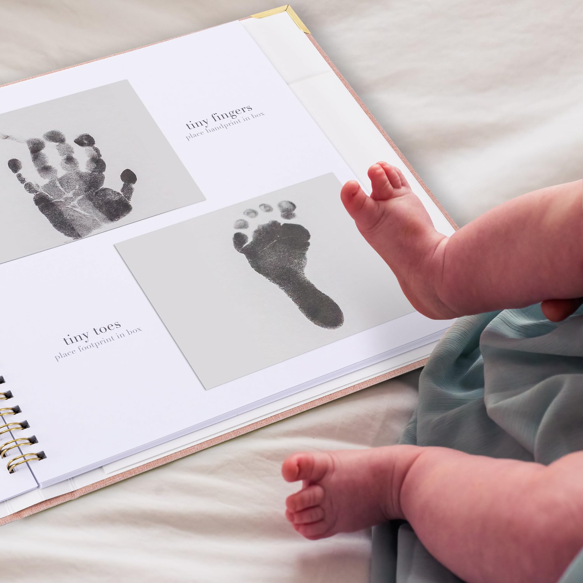 ZICOTO keepsake baby memory book family-tree page documents relatives.