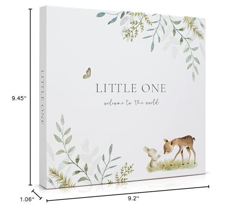 ZICOTO gender-neutral design keepsake baby memory book suitable for all babies