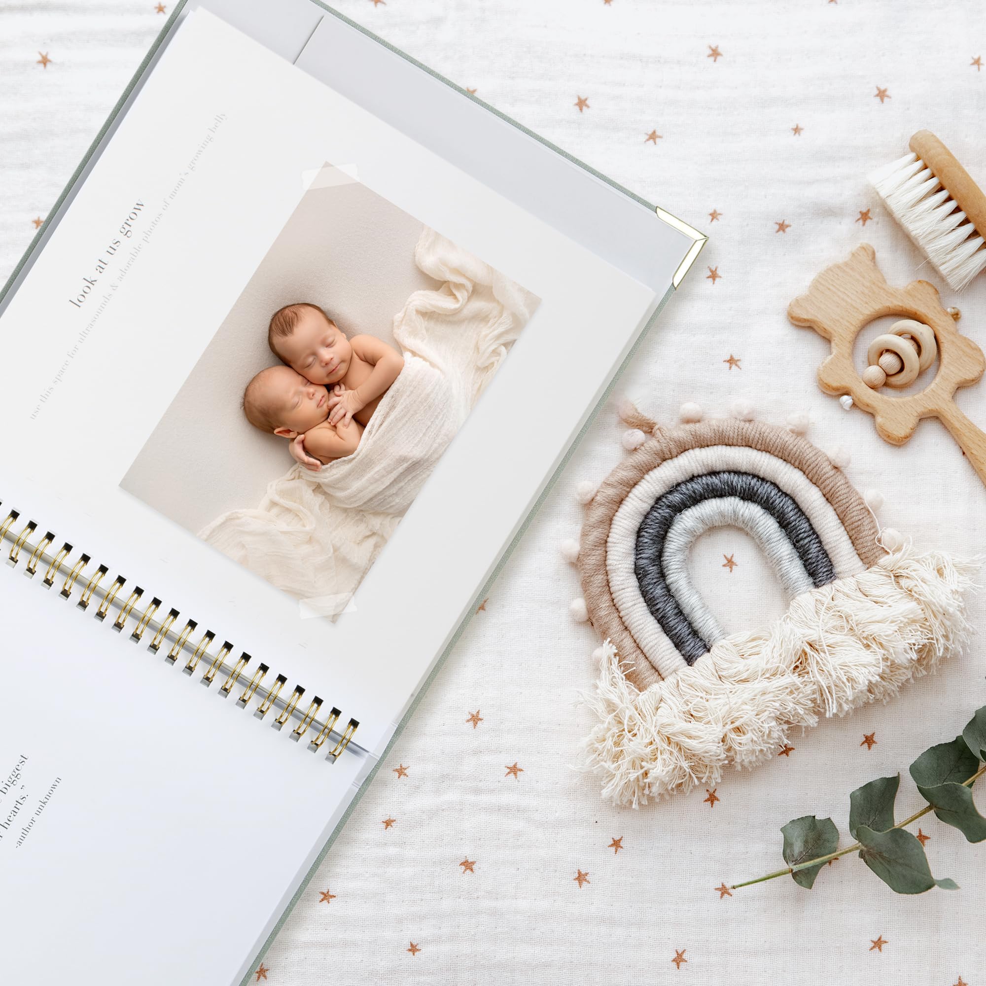 ZICOTO gift-ready keepsake book ideal for baby showers.