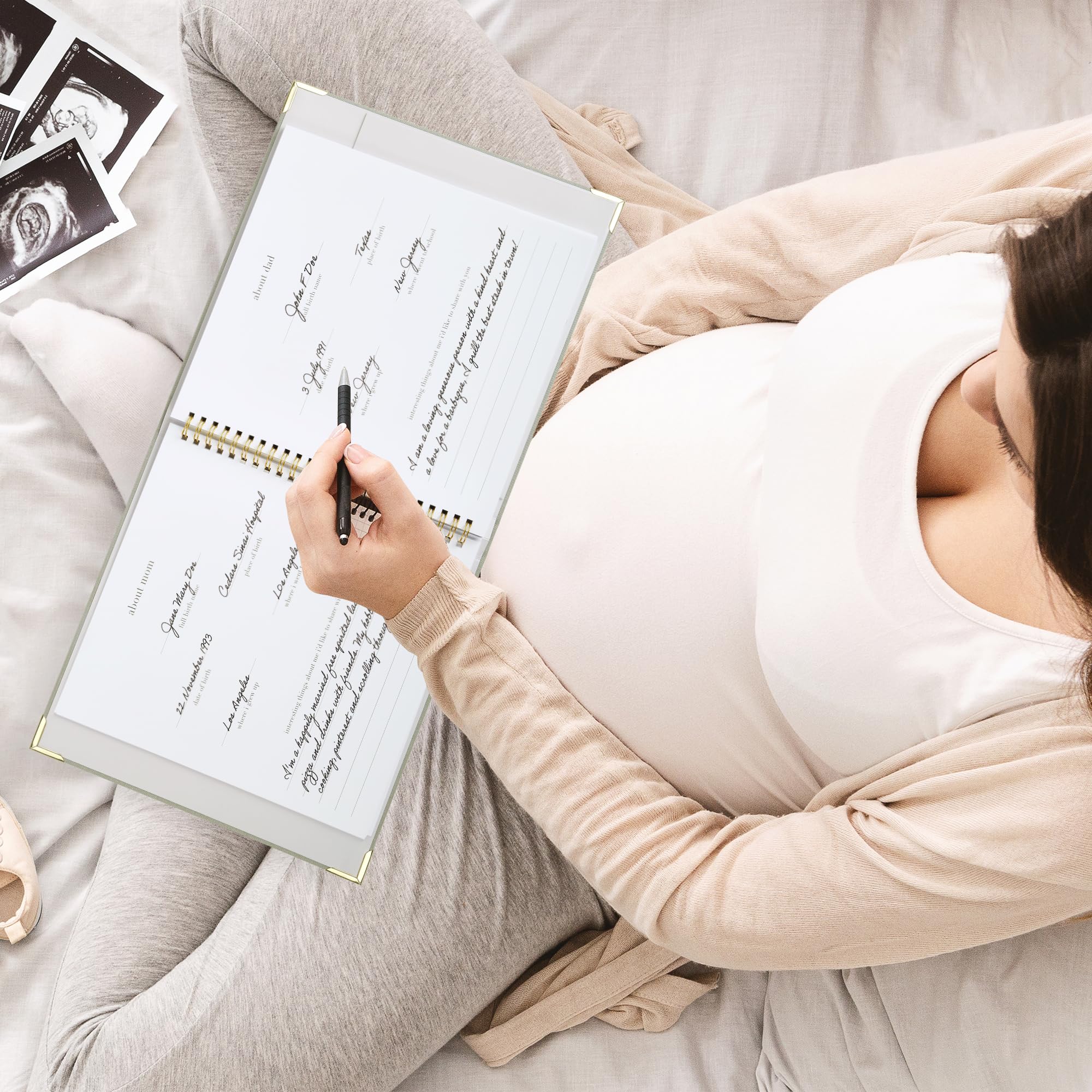 ZICOTO layout guides you through pre-birth to preschool milestones.