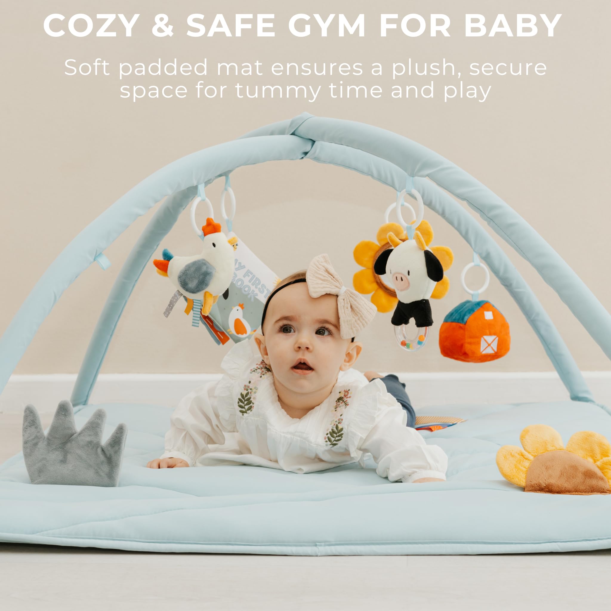 ZICOTO modern blue design complements calm nurseries and decor.