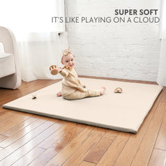 ZICOTO play mat durable vegan leather surface ideal for daily use.