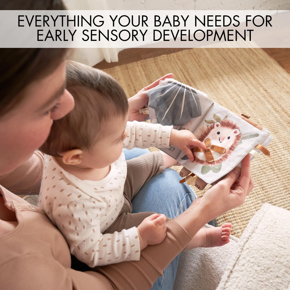ZICOTO soft baby book crinkle page: engaging textures for early sensory development