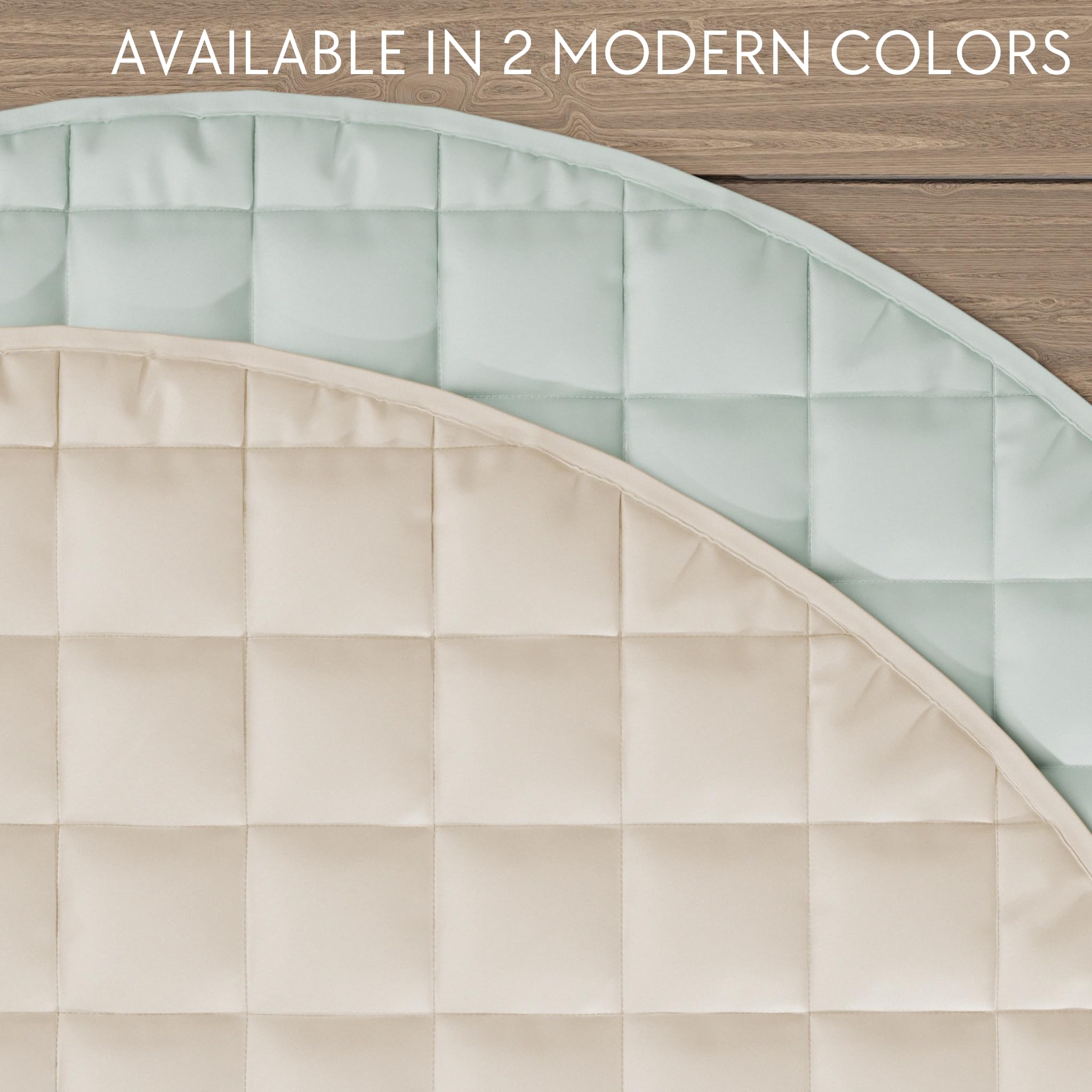 ZICOTO mat is machine-washable up to 104°F for easy cleanup.