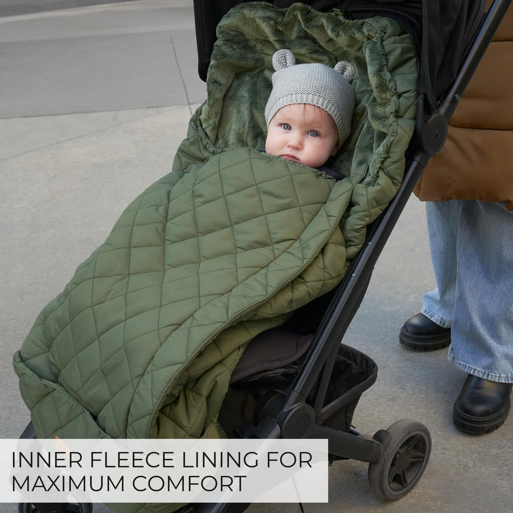 ZICOTO five harness slots secure the cover on most strollers.