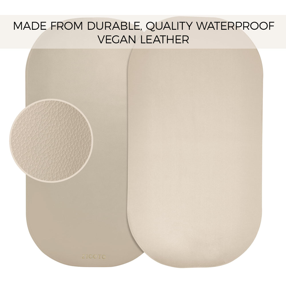 ZICOTO wipe-clean surface ready for quick mess cleanup on the go