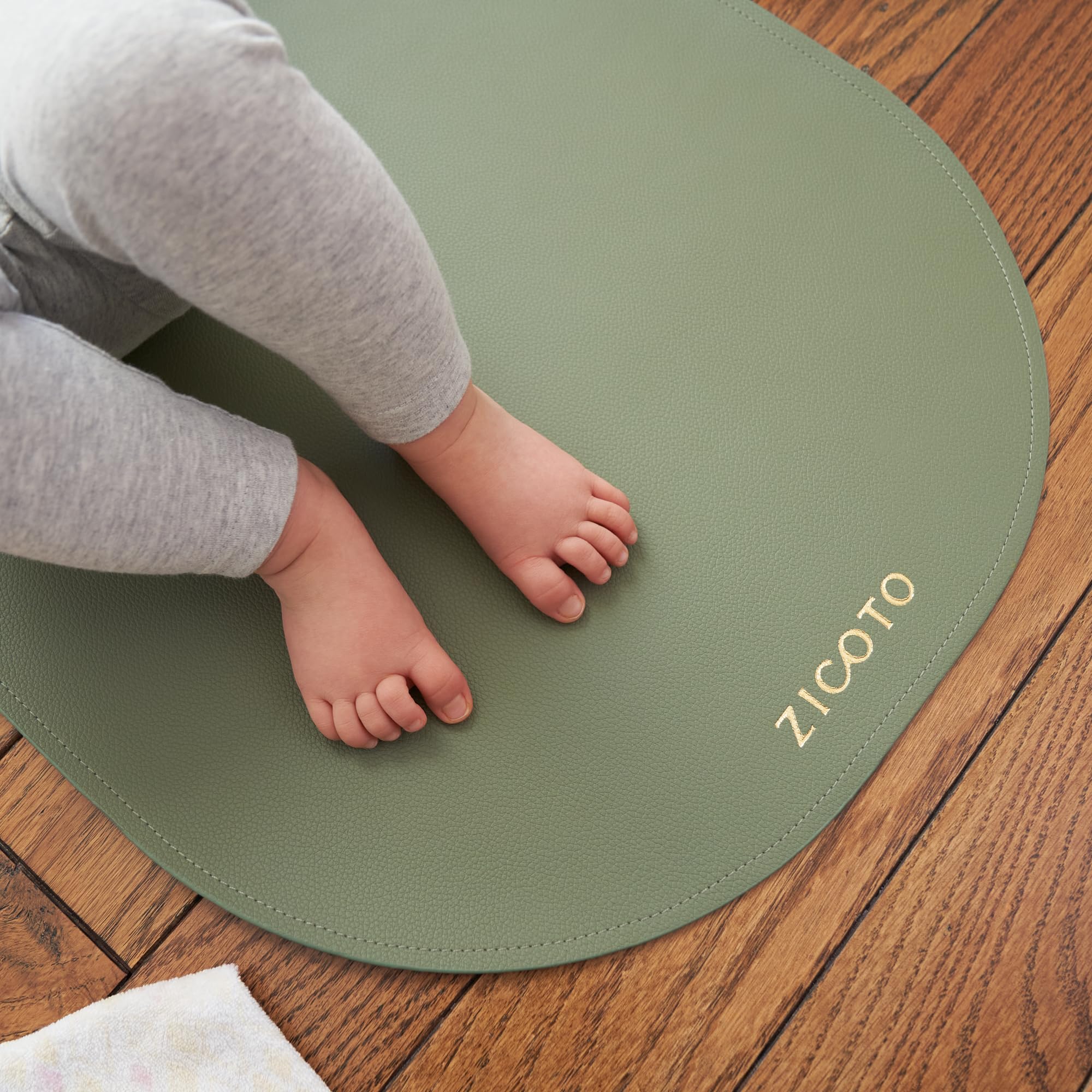 ZICOTO wipeable changing pad proves hygienic, wipe-clean surface