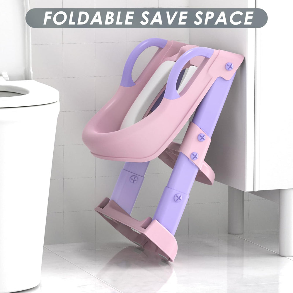 Zieyeen adjustable height ladder adapts as your child grows