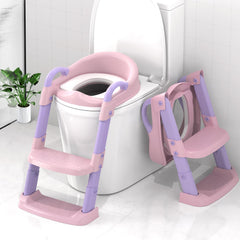Zieyeen Potty Training Seat with Step Stool offers safe, non-slip access for toddlers