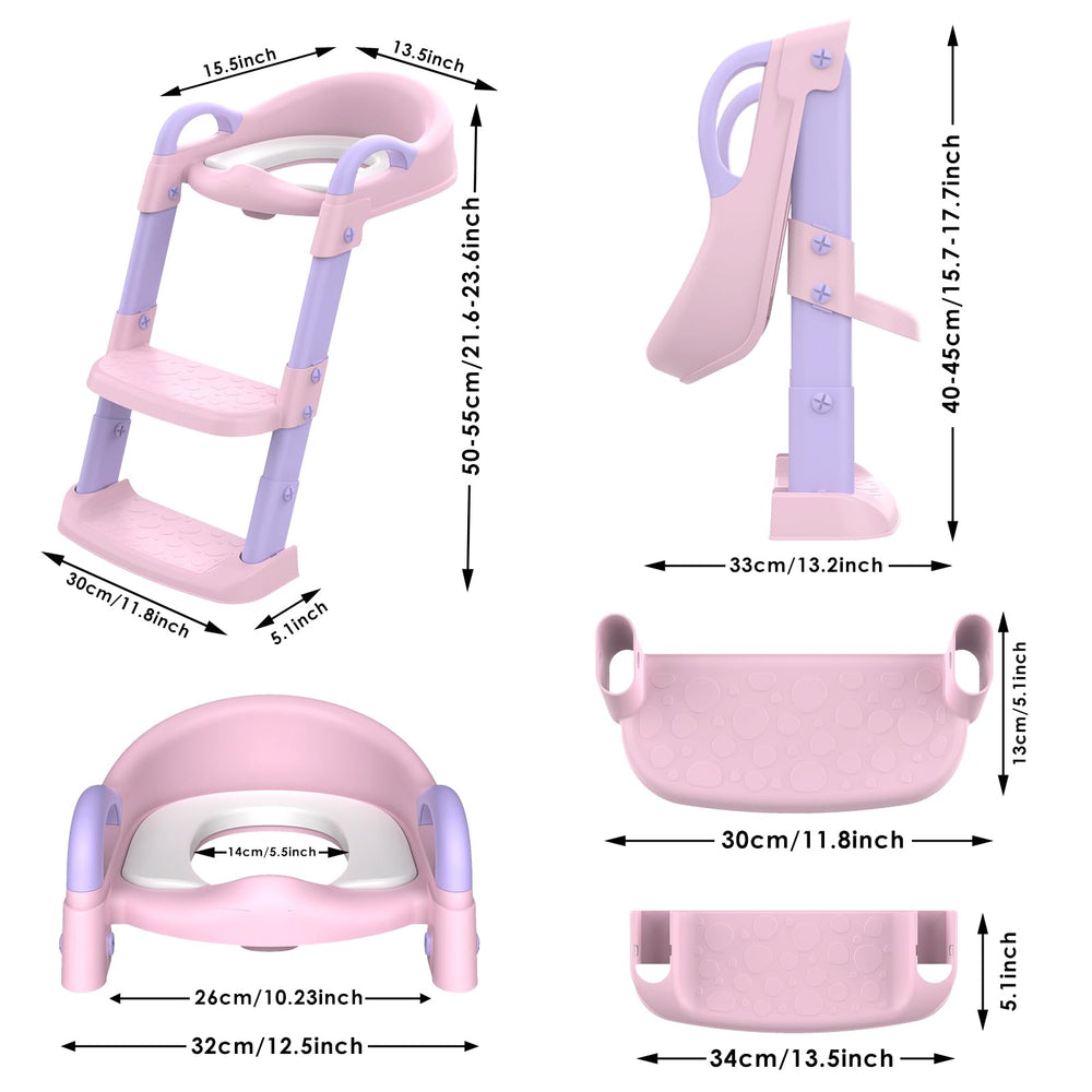 Zieyeen widened steps with non-slip pads boost confidence