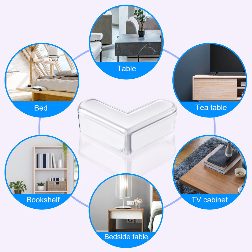 Zigdiptek corner protectors suitable for wood, metal, glass, marble edges