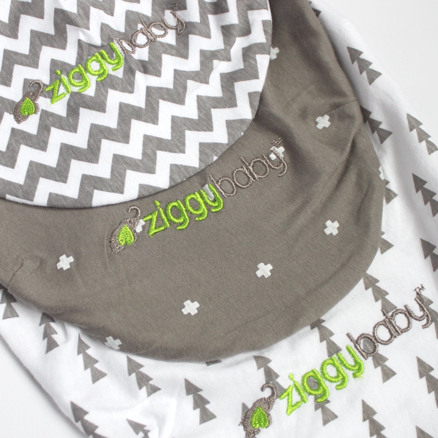 Ziggy Baby soft cotton swaddling fabric is lightweight and breathable.