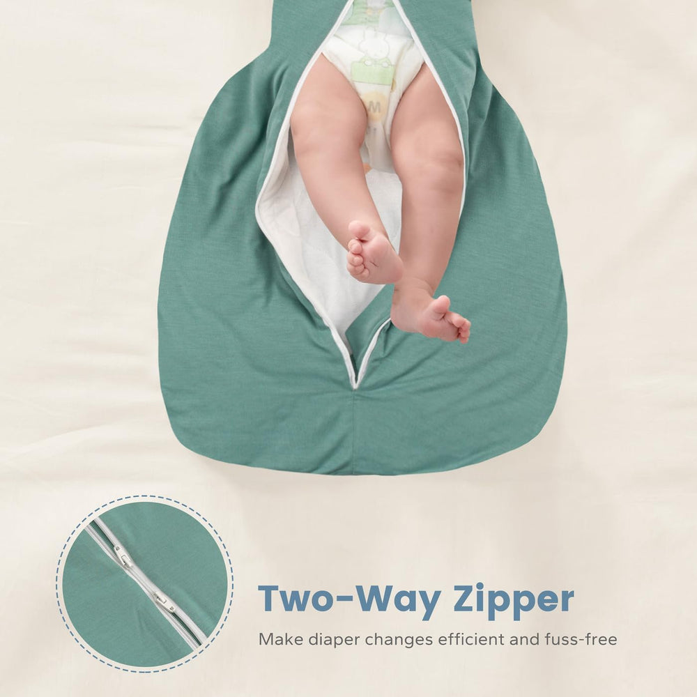 ZIGJOY hip-healthy design with loose hemlines supports healthy hip development.