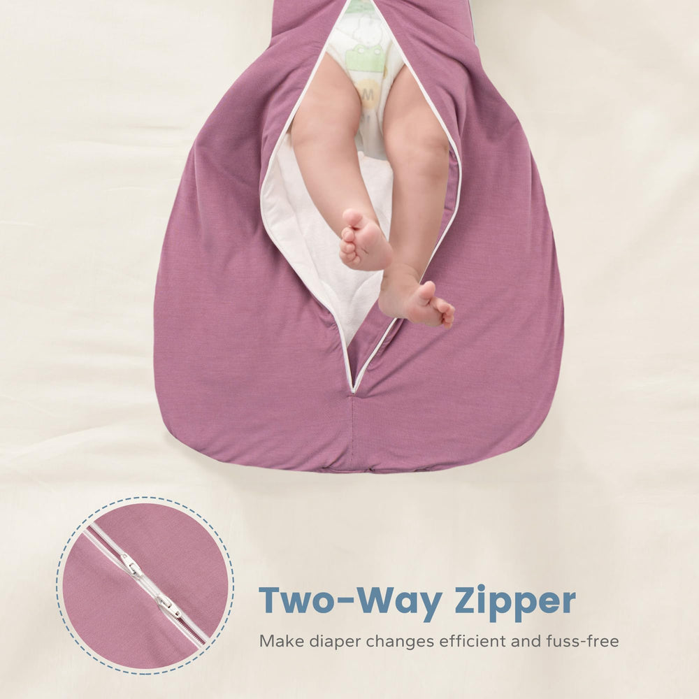 ZIGJOY hip-healthy design swaddle purple supports hip movement