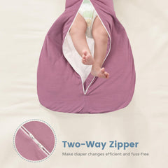ZIGJOY hip-healthy design swaddle purple supports hip movement