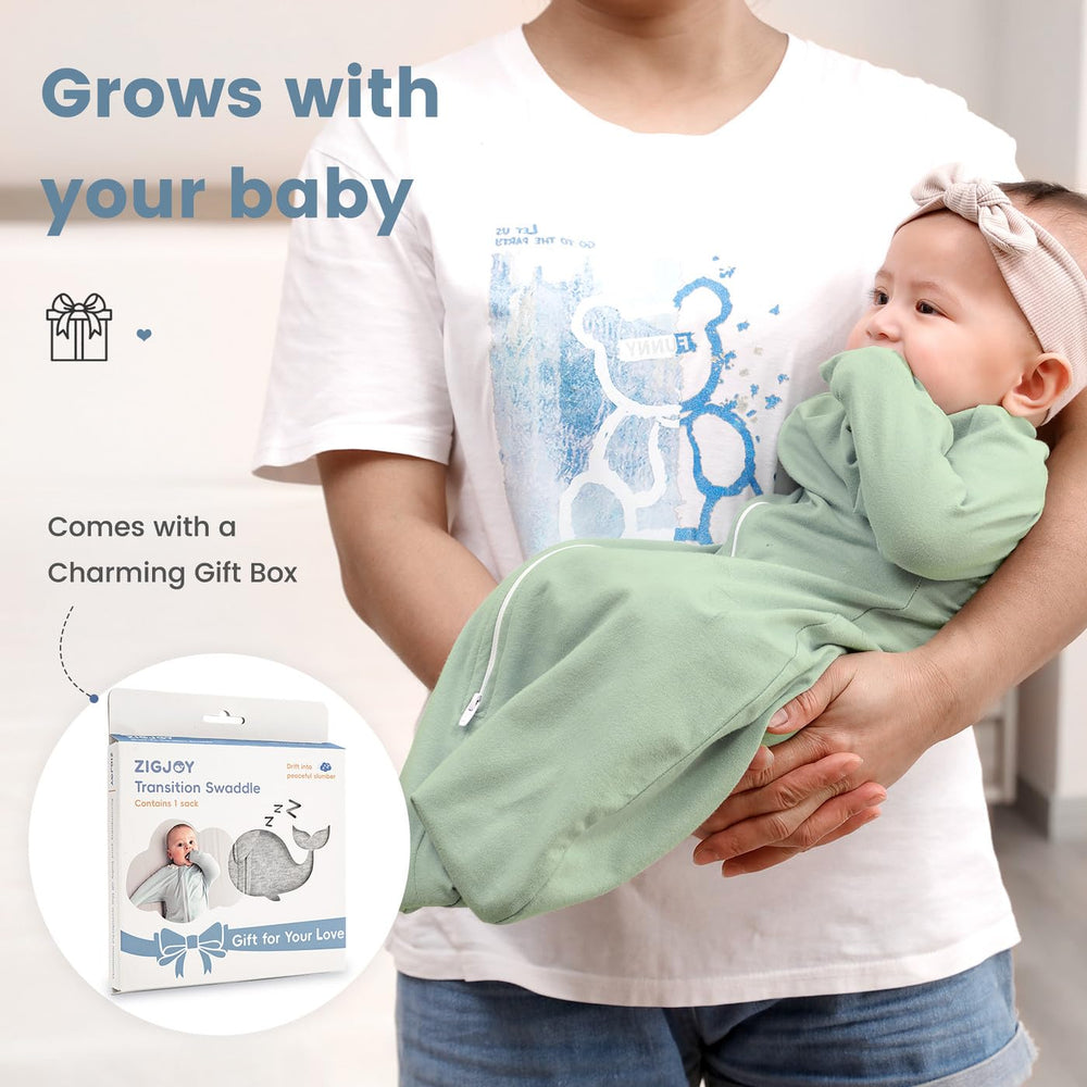 ZIGJOY size guide helps parents pick the right fit for cozy sleep.