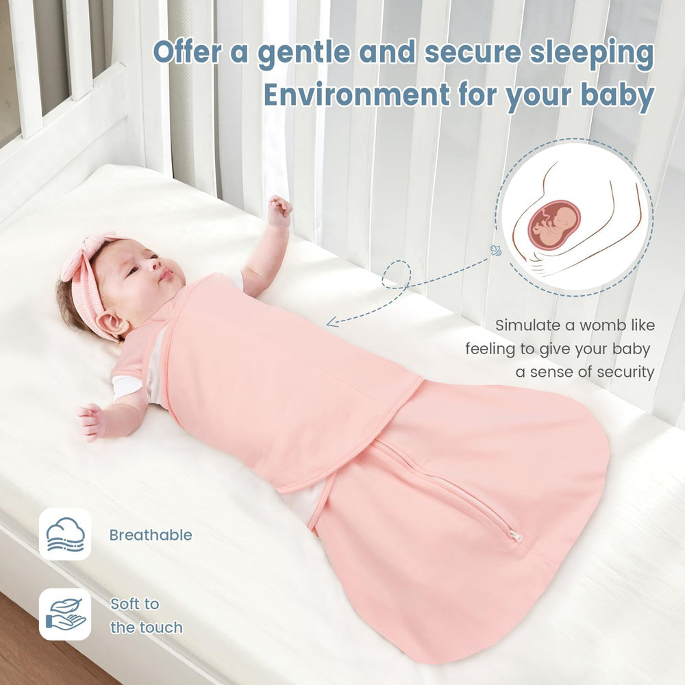 ZIGJOY Sleep Sack size M fits 6-12 months for growing babies.