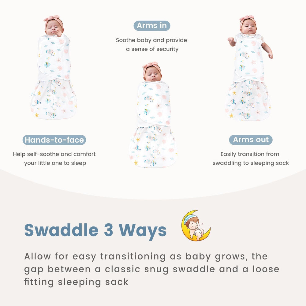 ZIGJOY Sleep Sack size S fits 0-6 months for snug comfort.