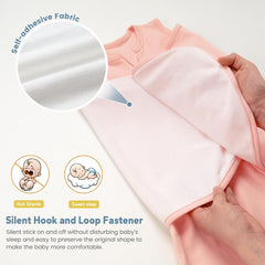 ZIGJOY Sleep Sack three swaddling styles demonstrate flexible wrap options.