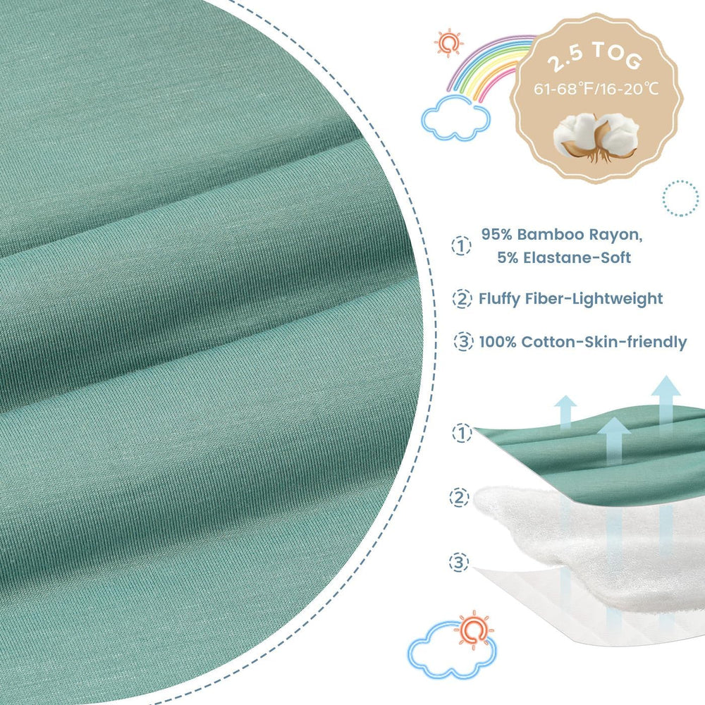ZIGJOY snug-fit design mimics womb warmth for calmer, longer sleep cycles.