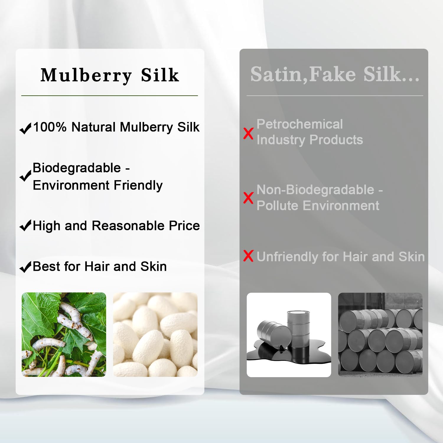 ZIMASILK 6A mulberry silk grade signals luxurious, durable fabric