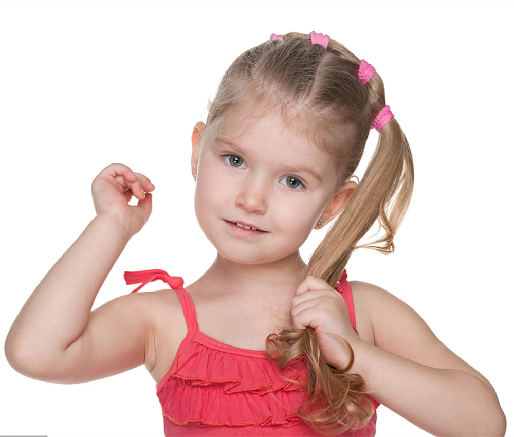 Zingso durable stretchy fabric hair ties feel comfortable during wear