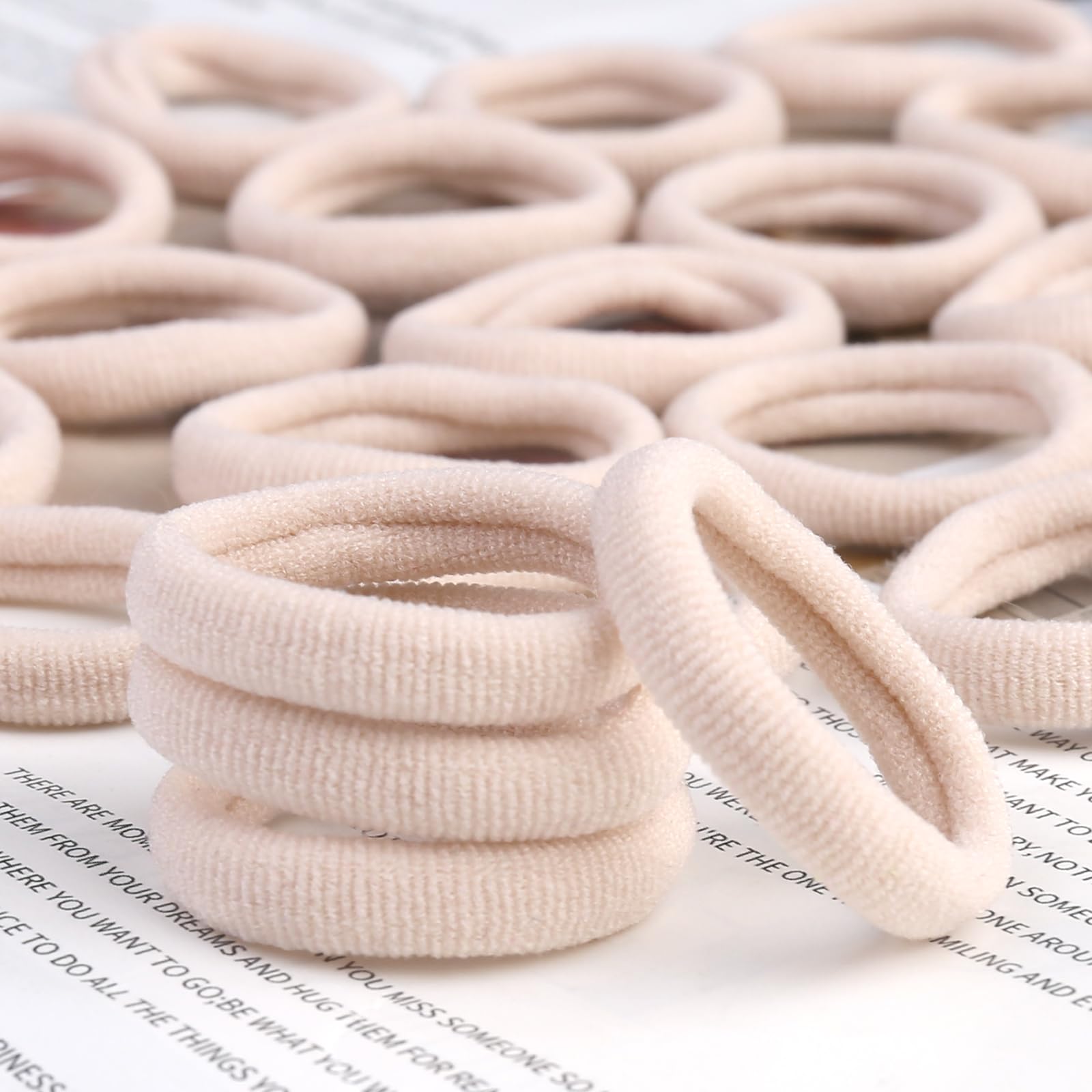 Zingso kids ponytail holders elastic ensures secure, comfortable everyday wear.