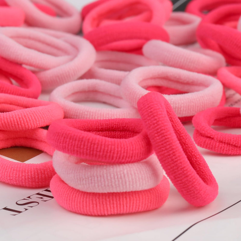 Zingso 2.5 cm diameter hair tie on child demonstrates secure all-day hold