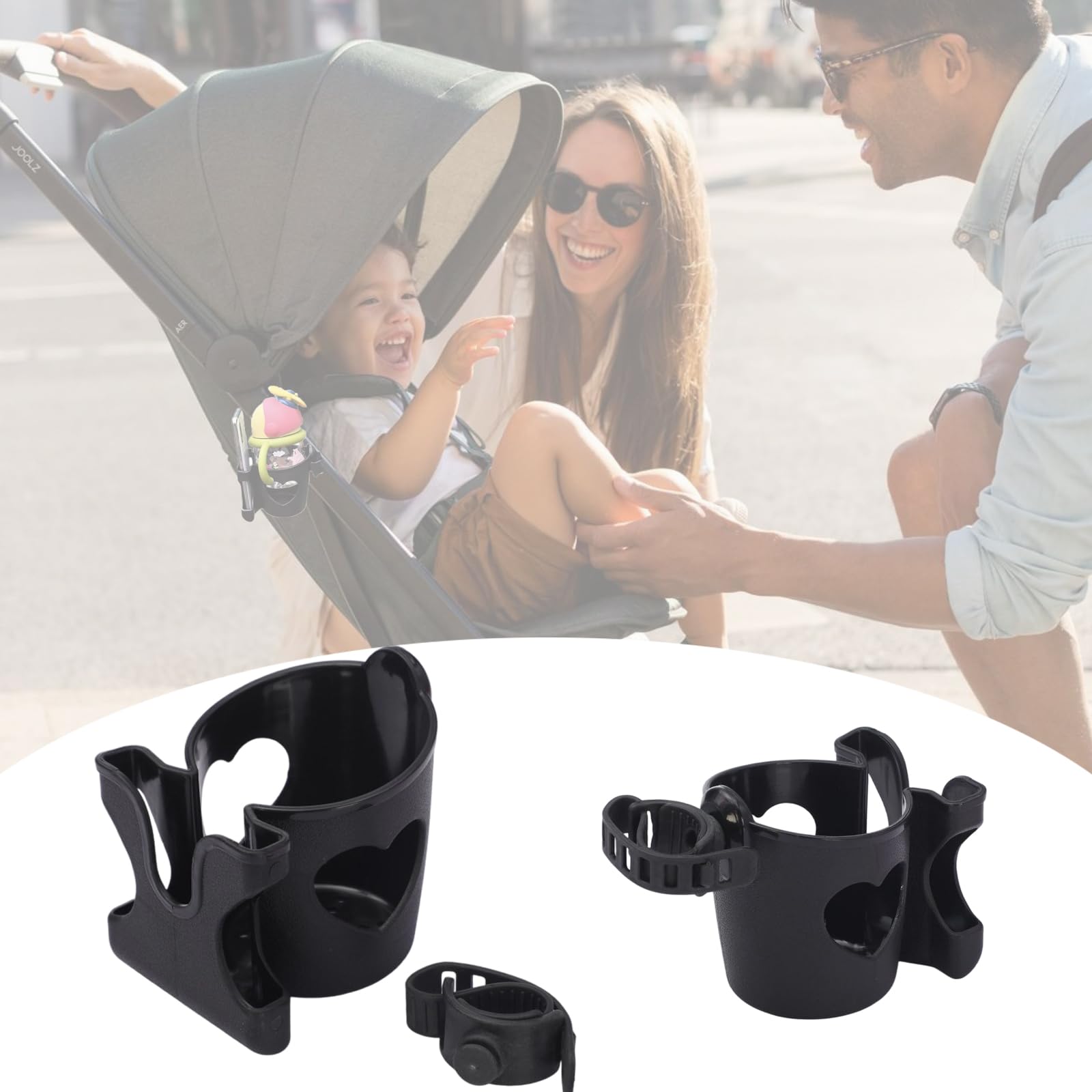 Zinmilin low-profile black cup holder blending with gear