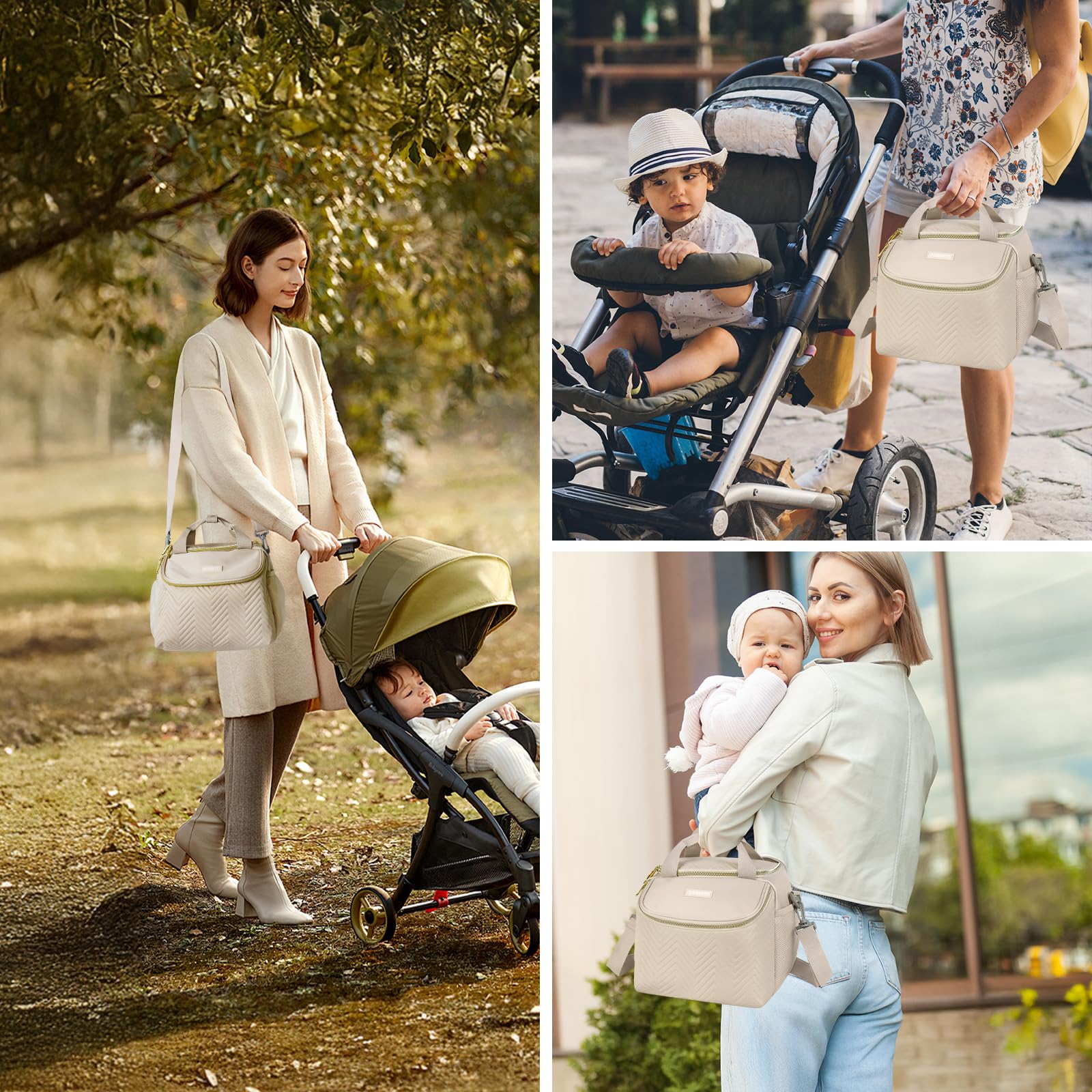 ZIOZERTT buckle handle and detachable strap enable effortless carrying anywhere.