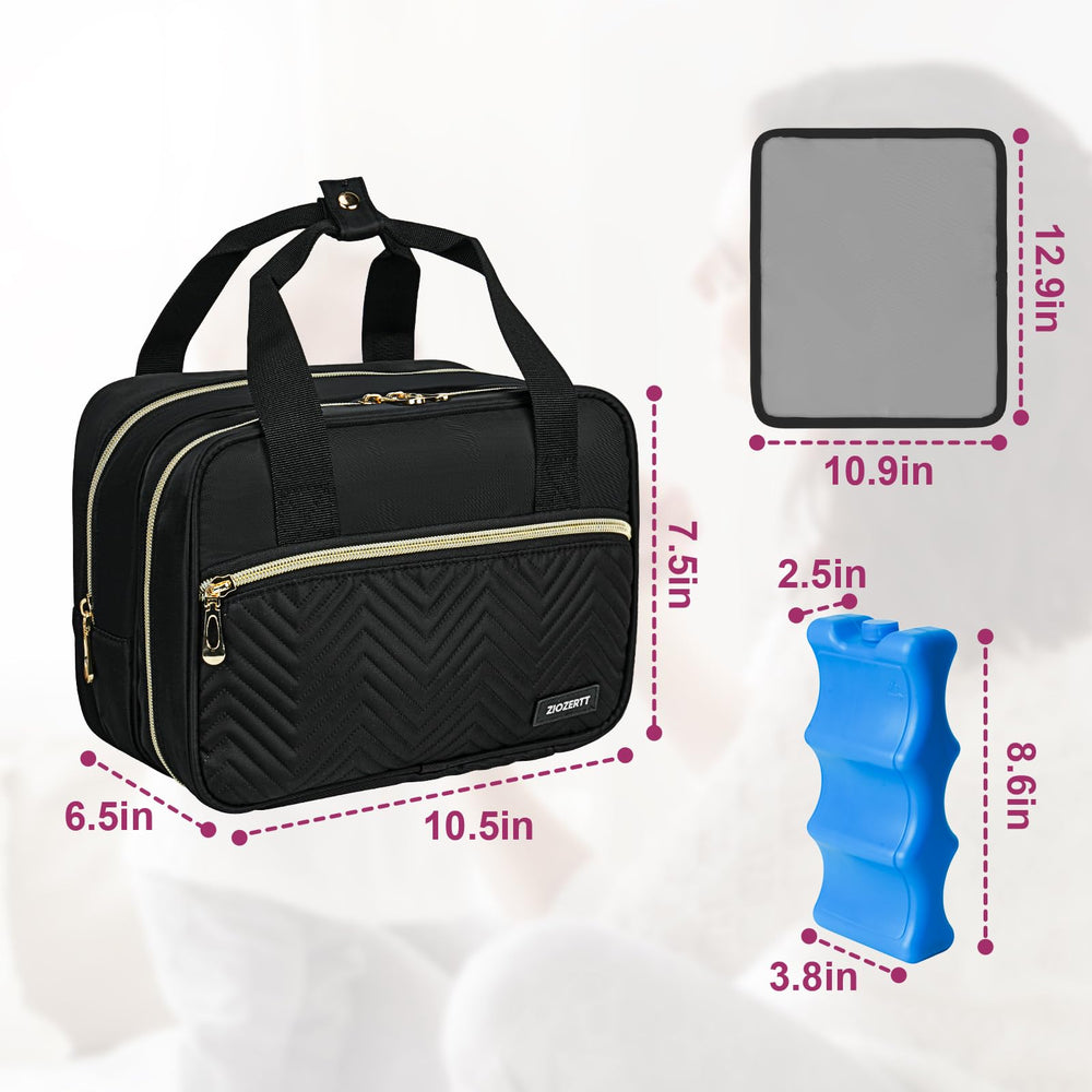ZIOZERTT compatible with most wearable pumps and provides practical storage.