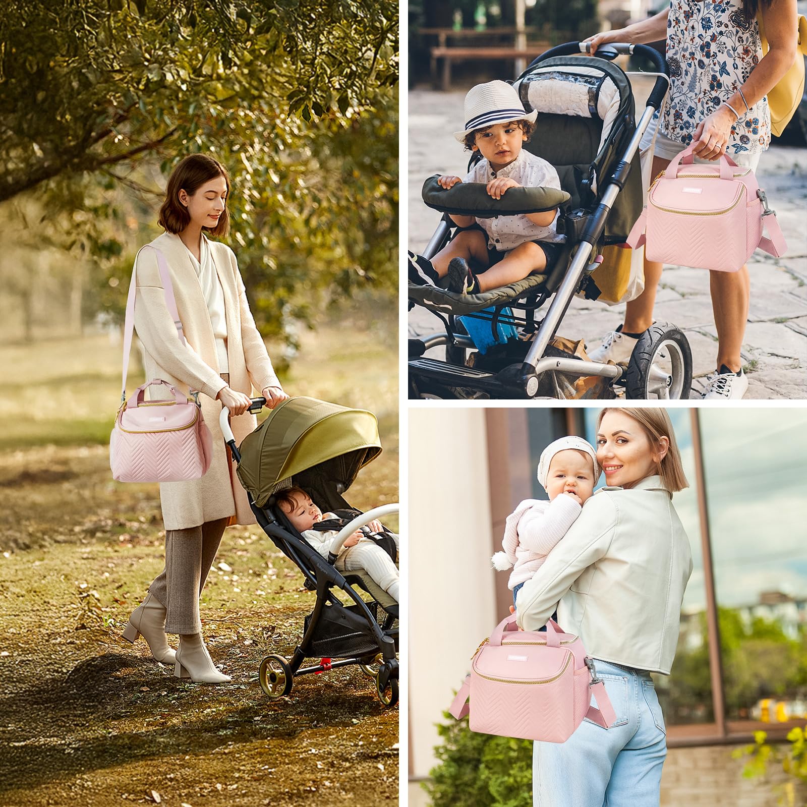 ZIOZERTT detachable-shoulder-strap ensures comfortable, hands-free carrying.