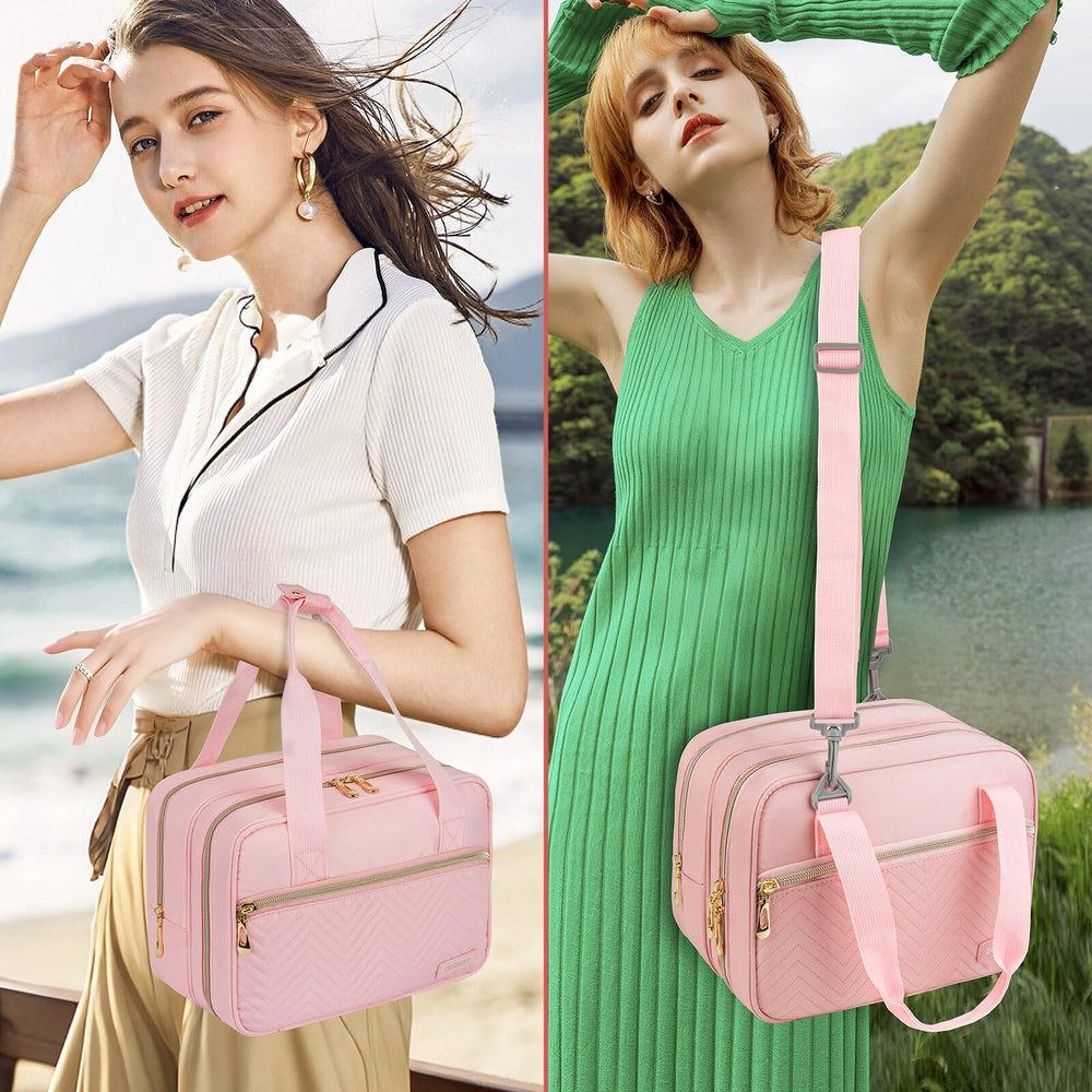 ZIOZERTT reinforced top-handle facilitates comfortable carrying on busy days.