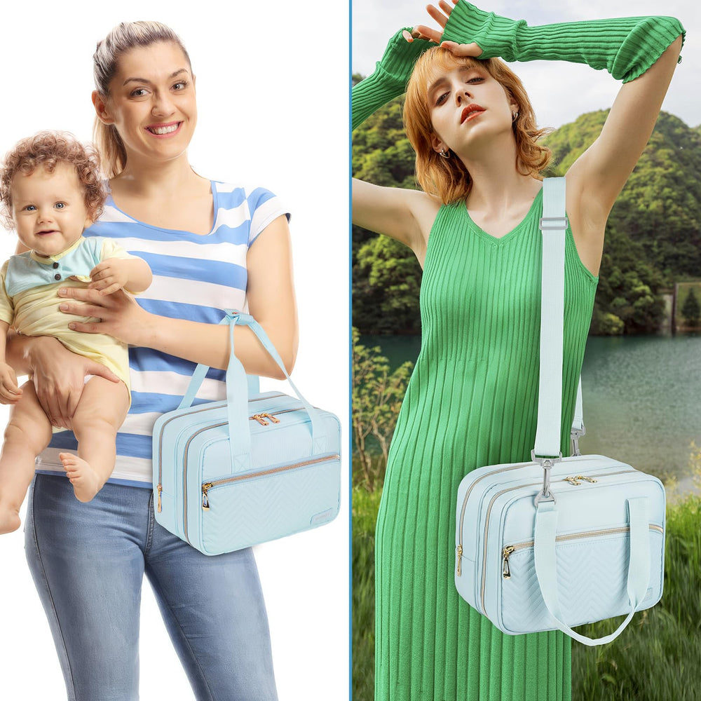 ZIOZERTT reinforced top handle for easy, secure carrying