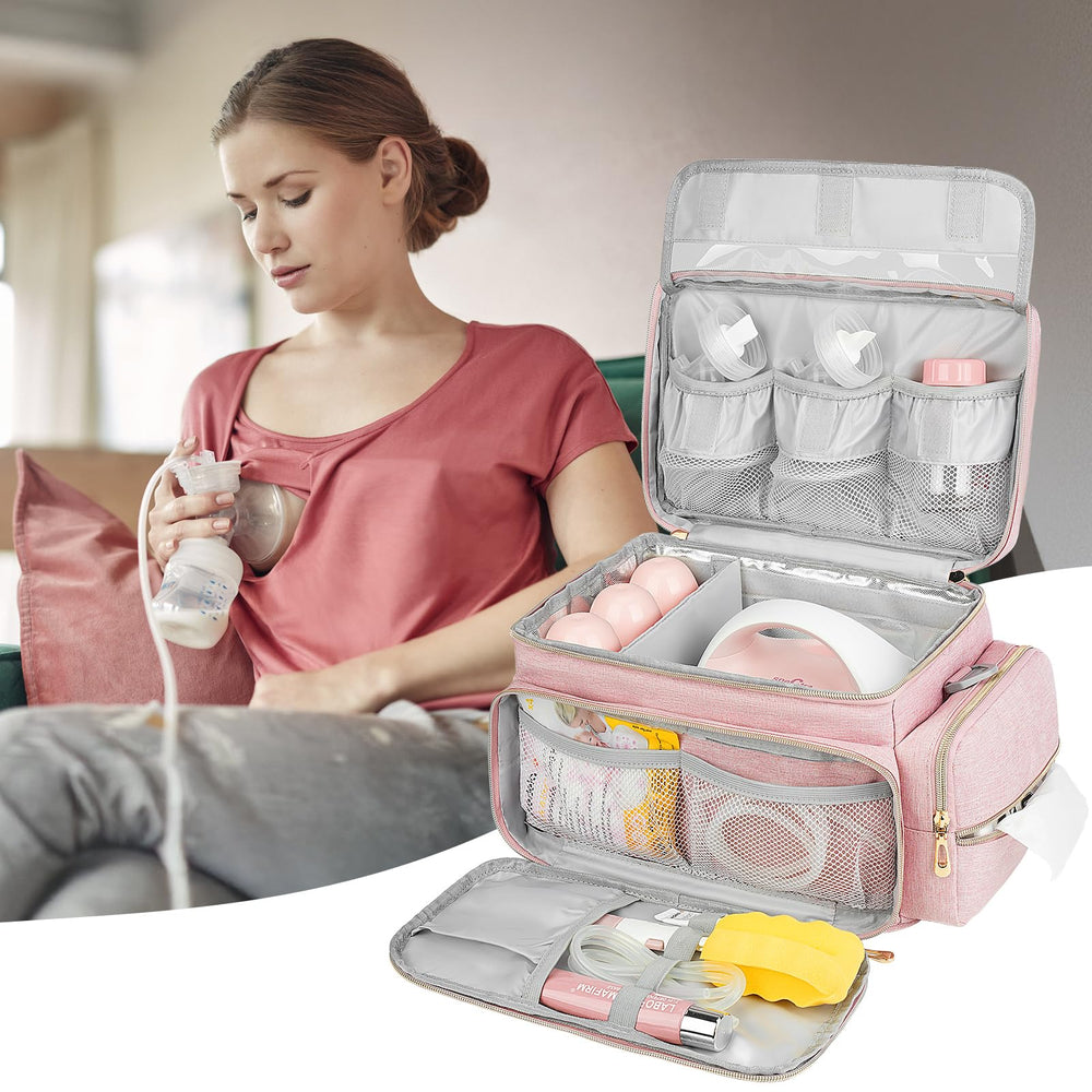 Top handle and detachable strap on the ZIOZERTT bag enable versatile carrying.