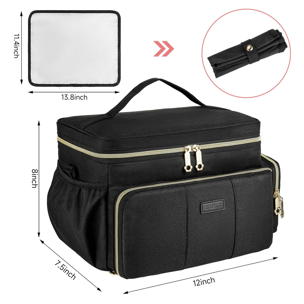 ZIOZERTT travel-ready bag ready for packing into a suitcase