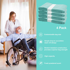 Zippland lightly scented liner helps keep rooms fresh between changes.