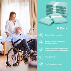 Zippland graphic illustrating odor-seal technology for containment of diaper odors.