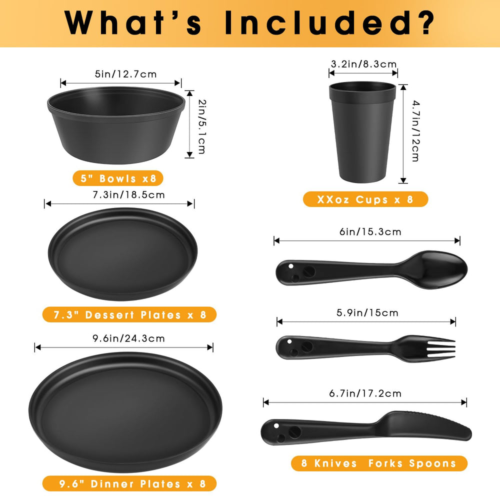 ZIVONA durable PP kid dinnerware for everyday use.