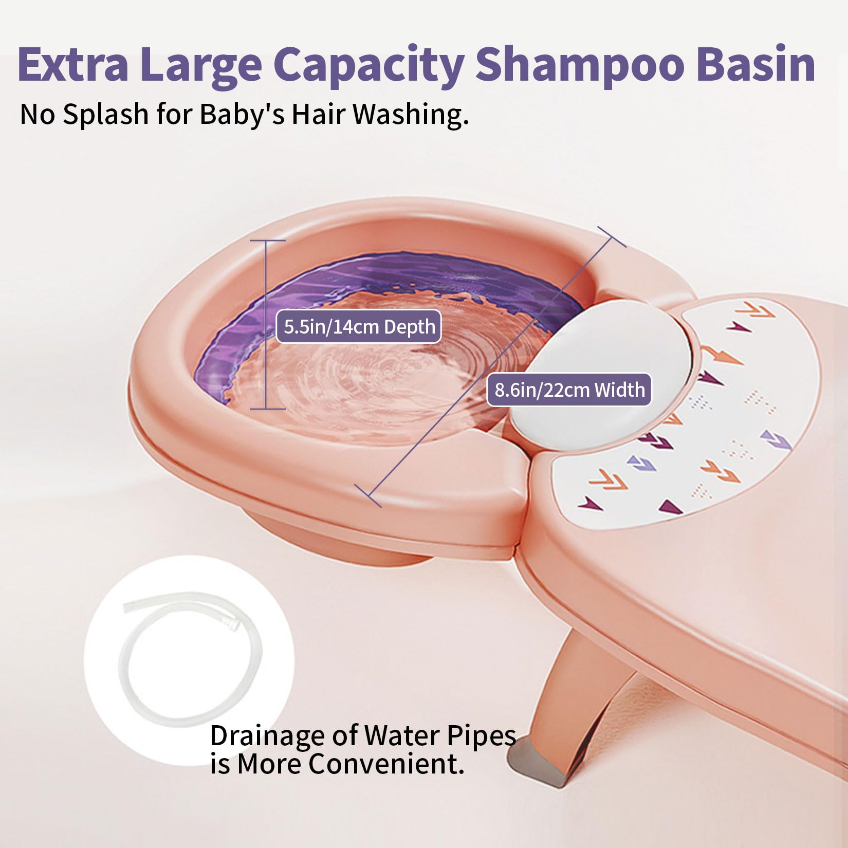 ZIXNEXKOO ergonomic contoured cradle keeps ears above water line